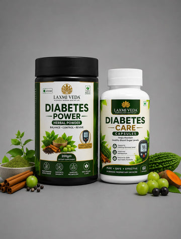 Laxmi Veda Diabetes Care – Ayurvedic Herbal Powder & Capsules